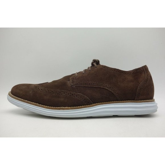 Skechers Mark Nason Brown Leather Wingtip Casual Lace Up Oxfords Shoes Men\'s 12 main image 7